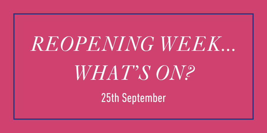 Reopening week!