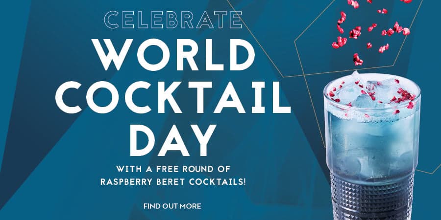 WORLD COCKTAIL DAY | GET A FREE COCKTAIL