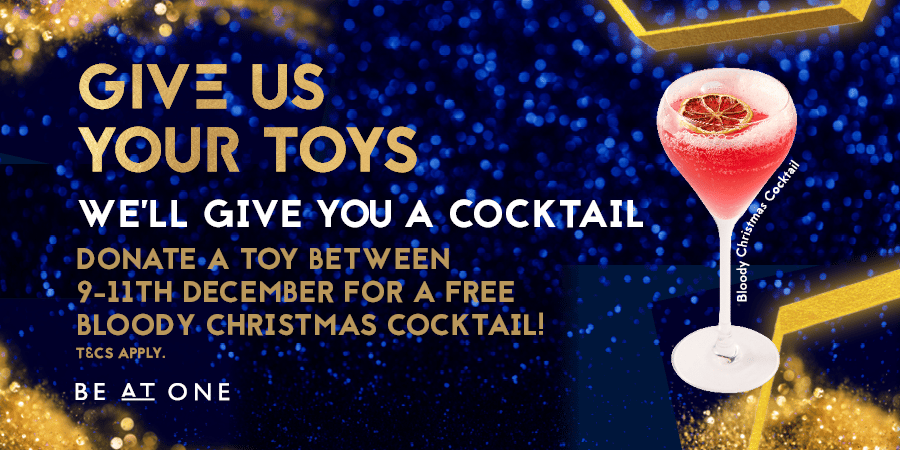 Charity Toy Drive at Be At One