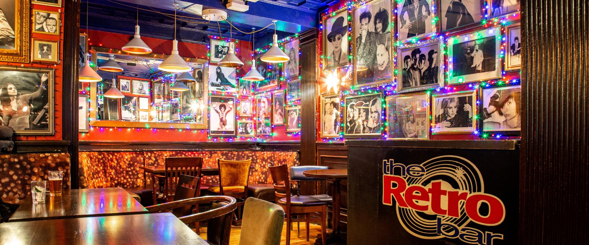 Retro Bar Interior