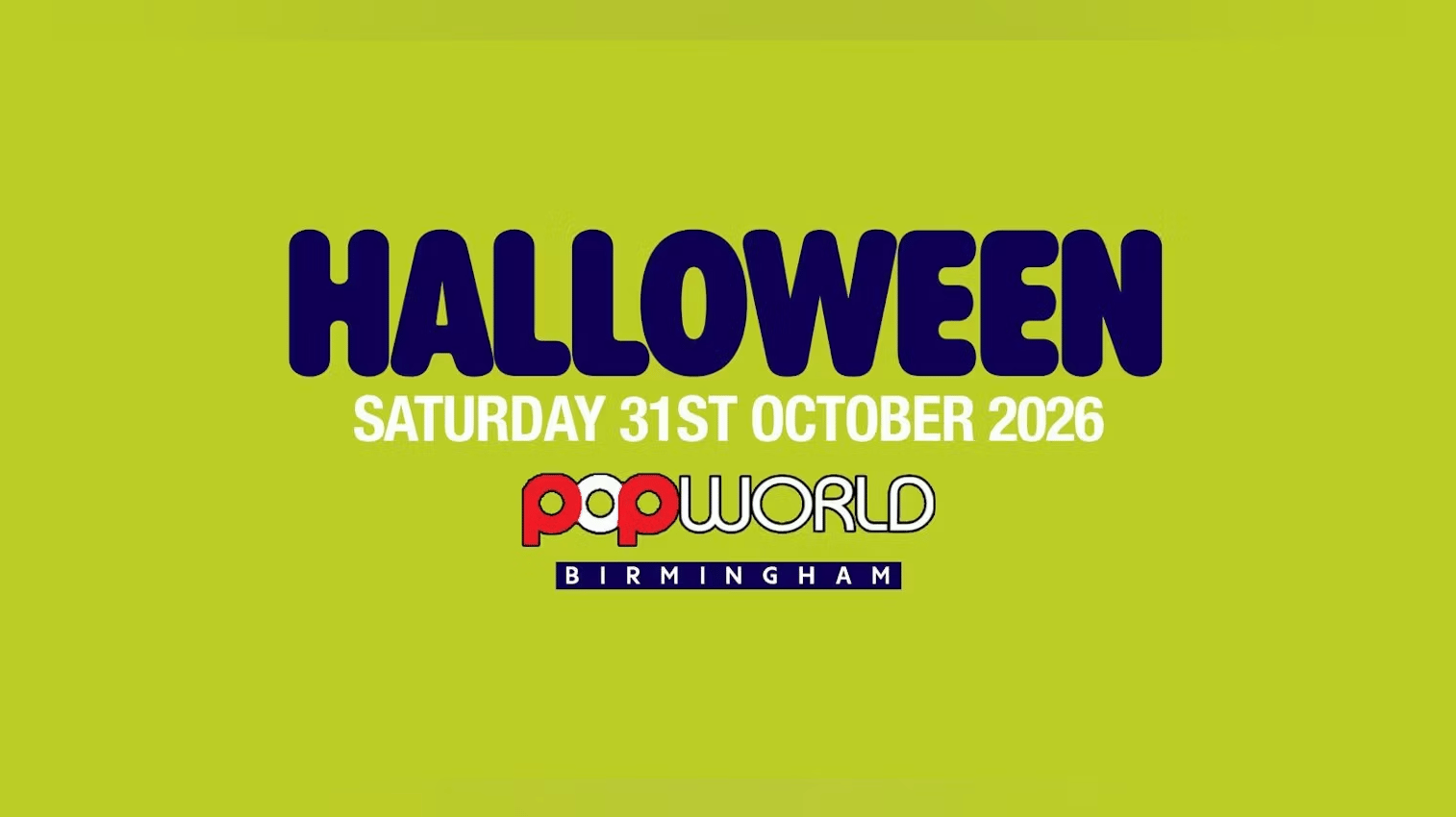 HALLOWEEN26 EARLY BIRD