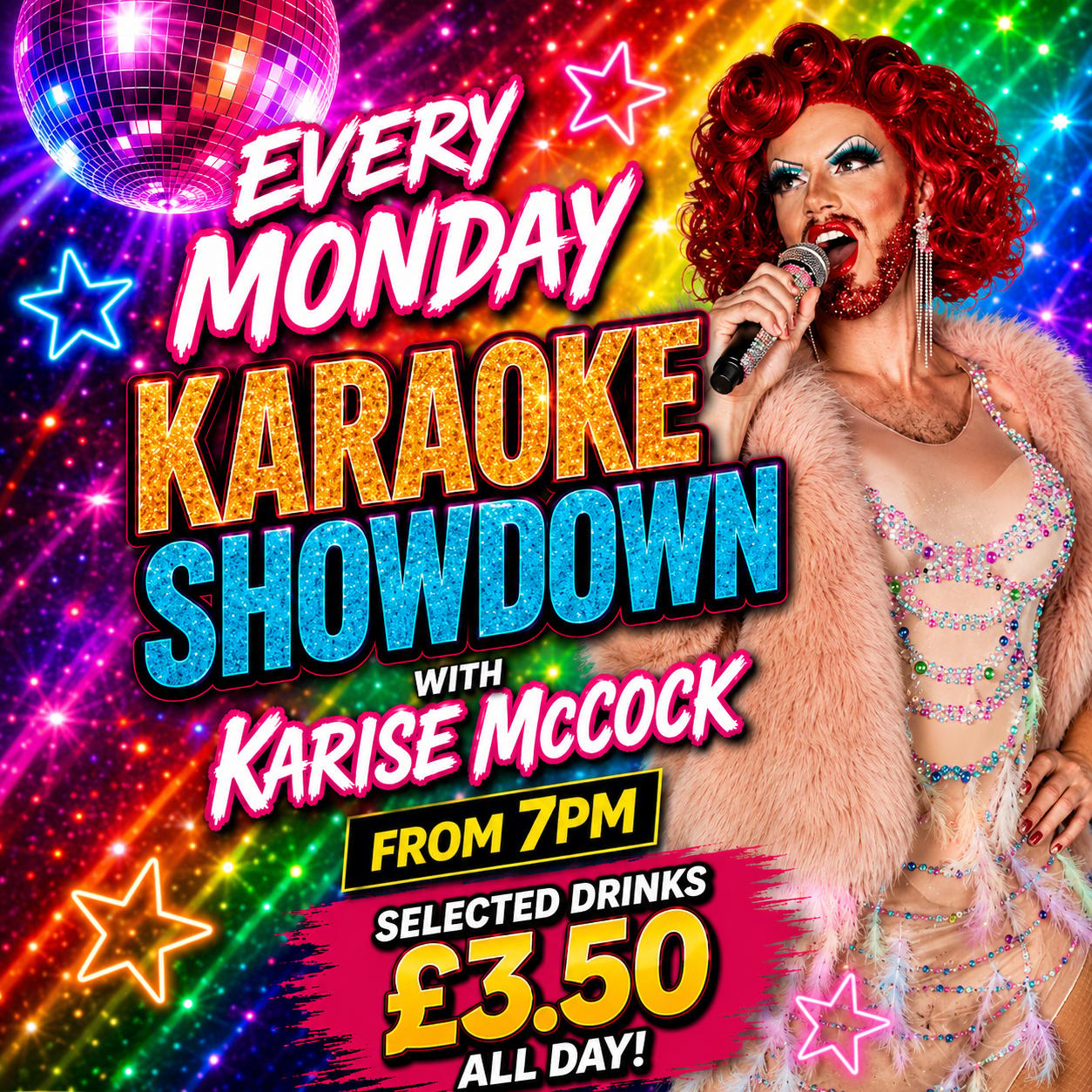 Monday Night Karaoke from 7pm