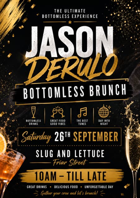 Jason Derulo Bottomless Brunch