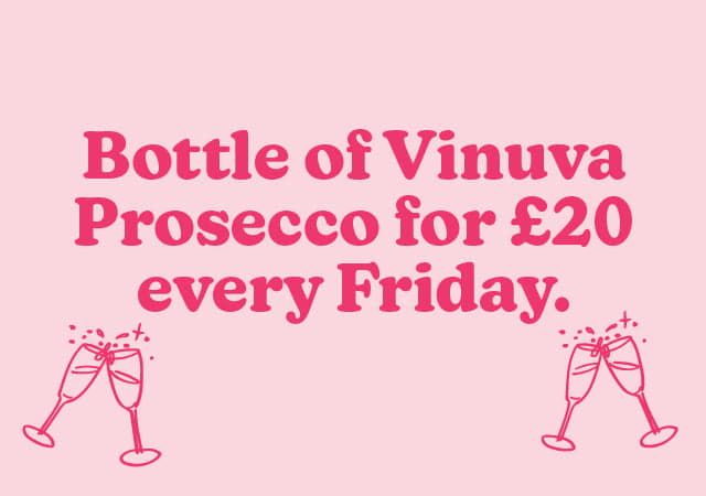 Bottle of Prosecco for £20