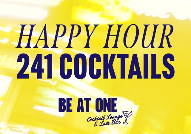 2-4-1 cocktails