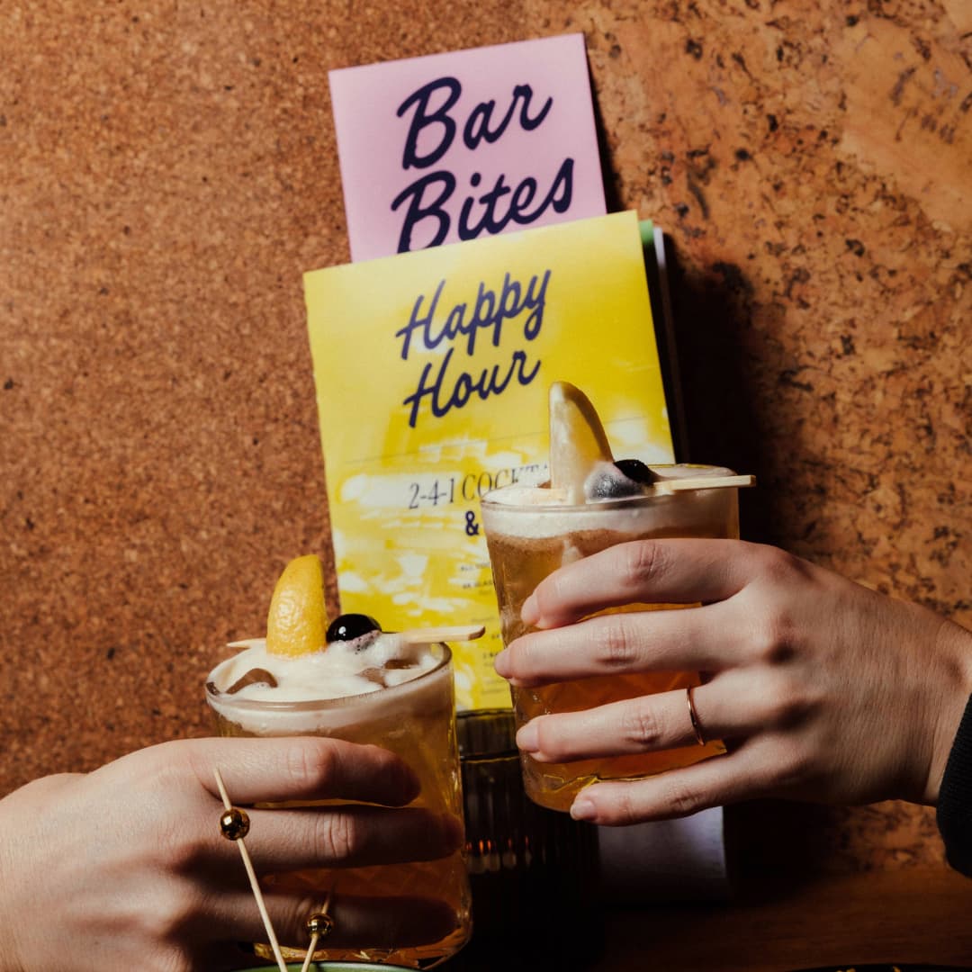 2 for 1 cocktails at Be At One