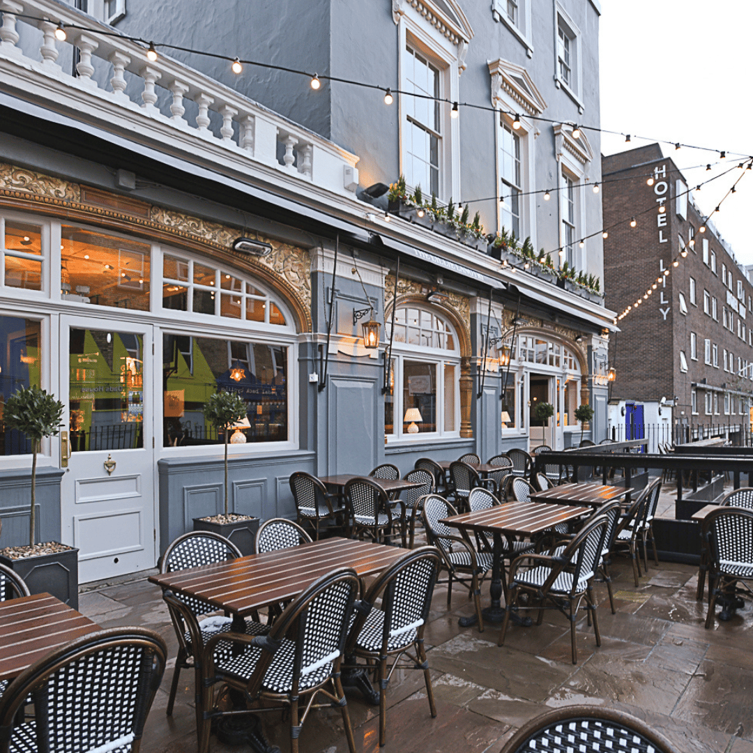 Drinks in The Chapter Collection Beer Gardens