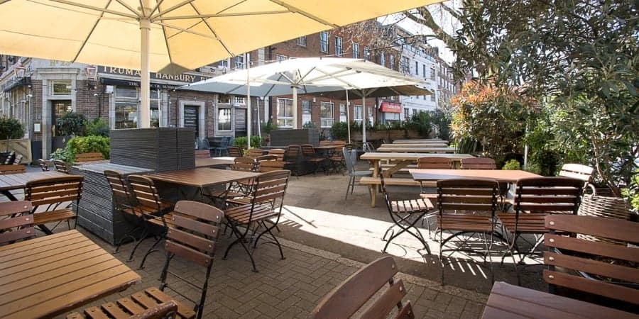 Pubs with gardens at The Chapter Collection