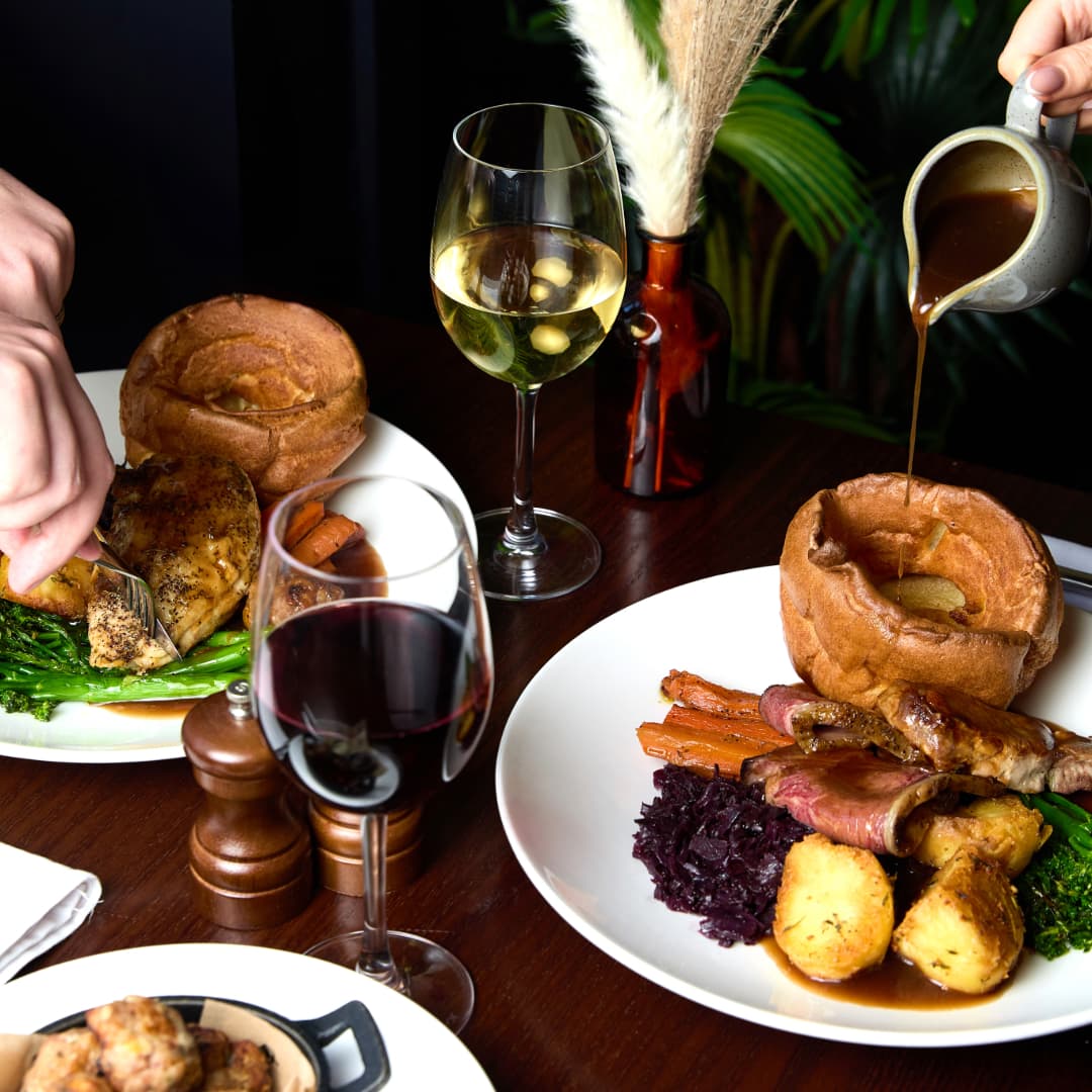 Sunday roast at The Chapter Collection