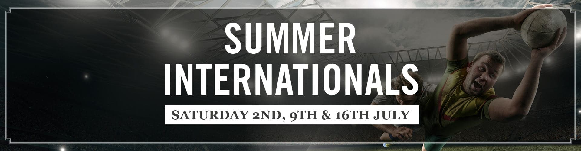 Watch Rugby Summer Internationals live at The Chapter Collection pub in your local area