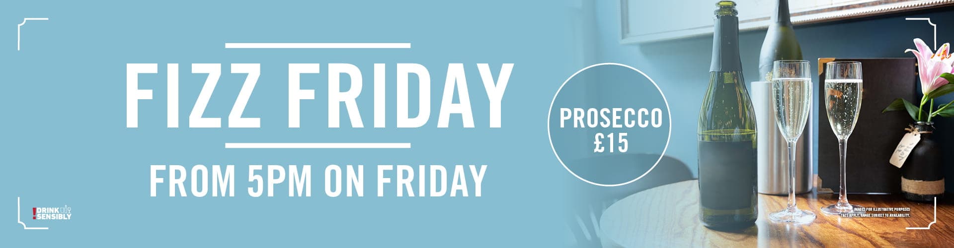 Fizz Fridays at The Chapter Collection pub in your local area | Prosecco in your local area