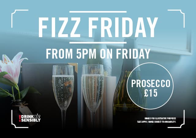 Fizz Fridays at The Chapter Collection pub in your local area | Prosecco in your local area