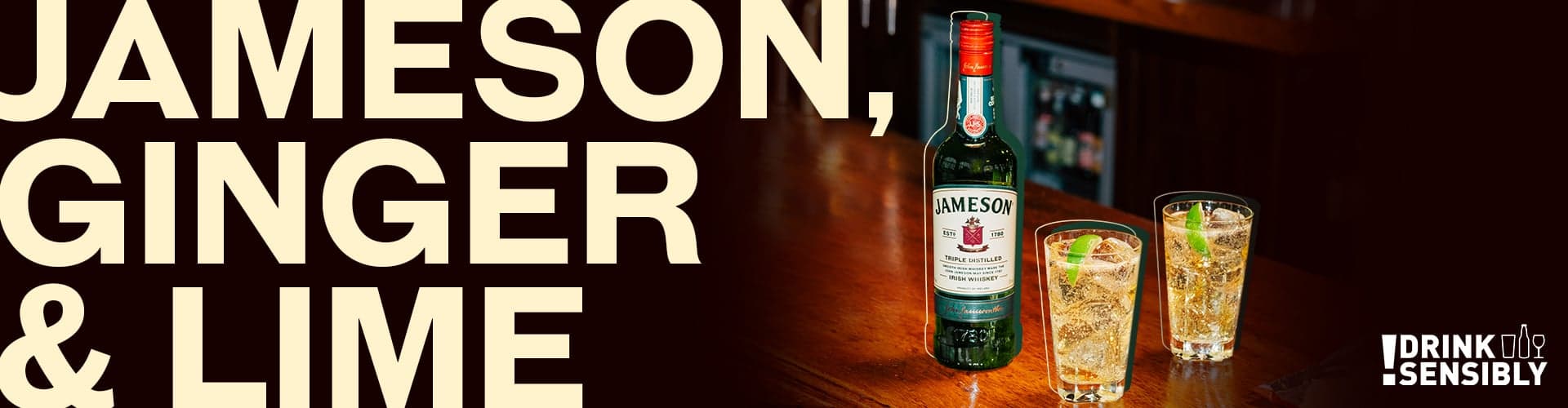 Jameson, Ginger & Lime