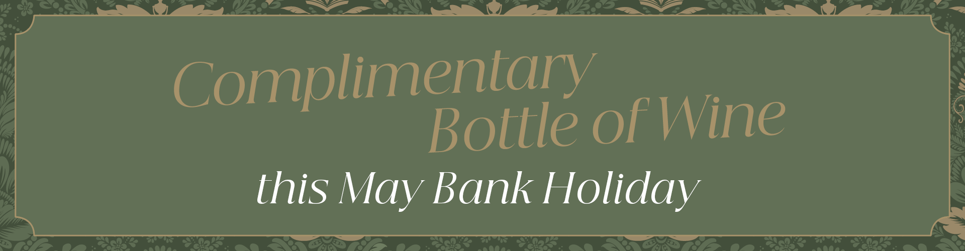Free Bottle of Wine in your local area | Book Now