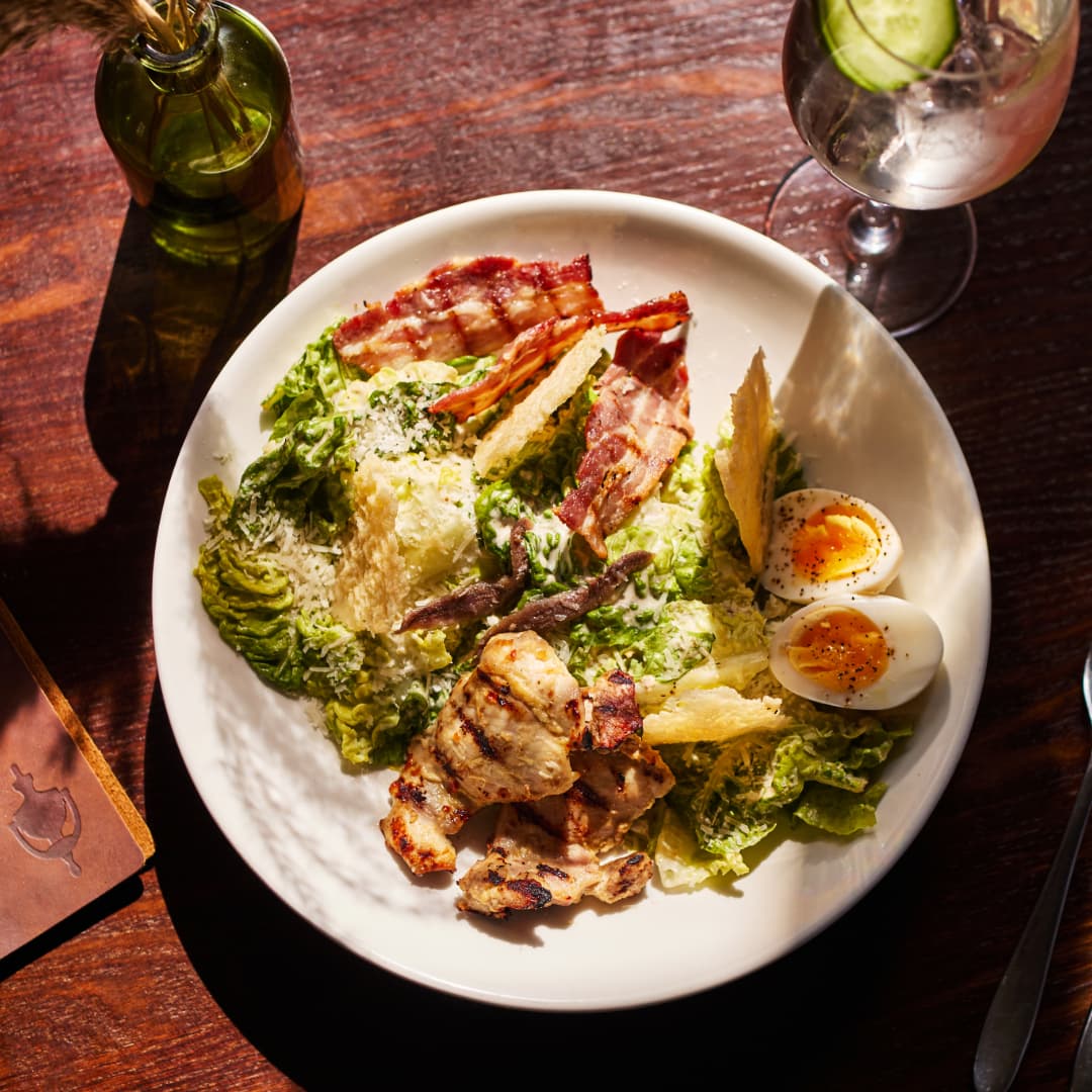 Caesar Salad with Hendricks Pairing at The Chapter Collection