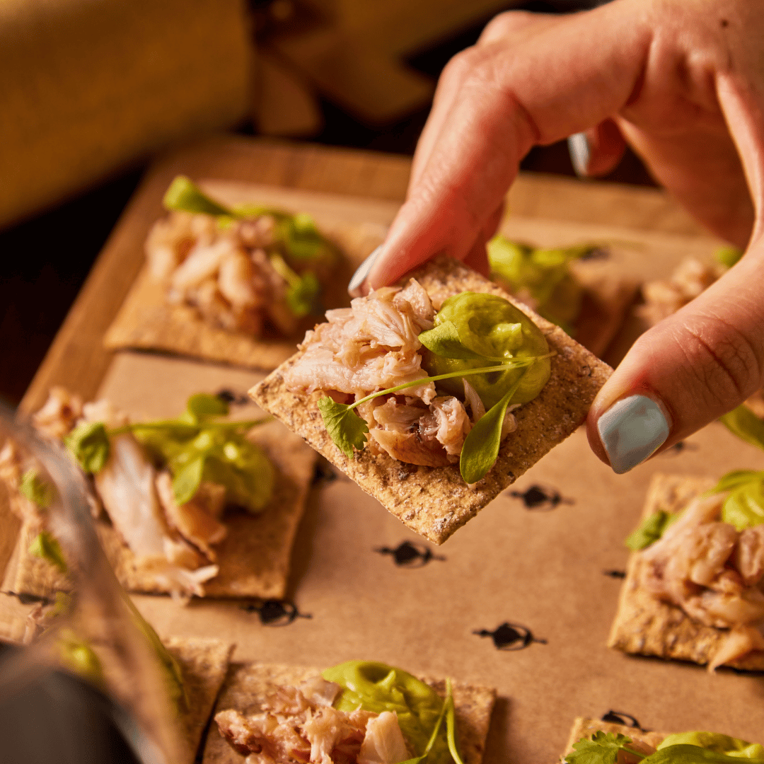 Christmas Canapes at The Chapter Collection