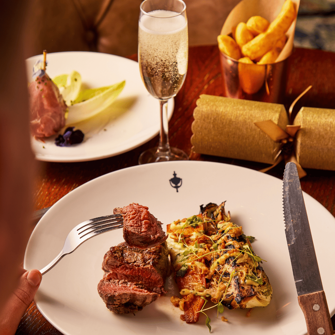 Christmas dinner at The Chapter Collection