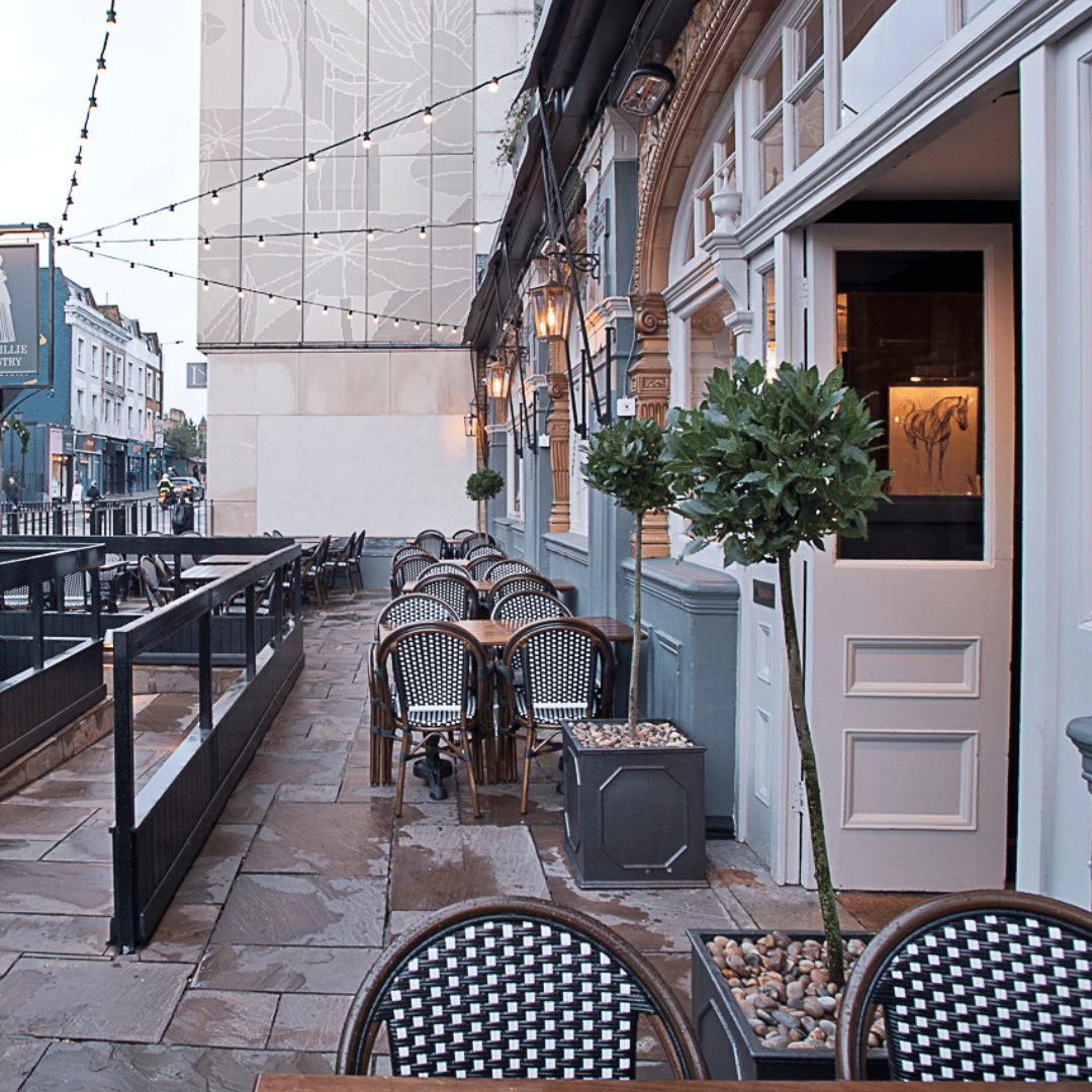 Outdoor Seating at The Chapter Collection
