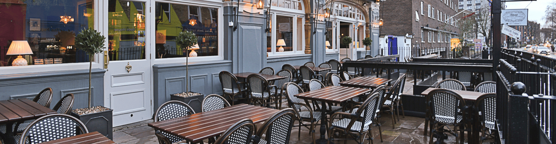 Beer Garden at Lillie Langtry, Fulham