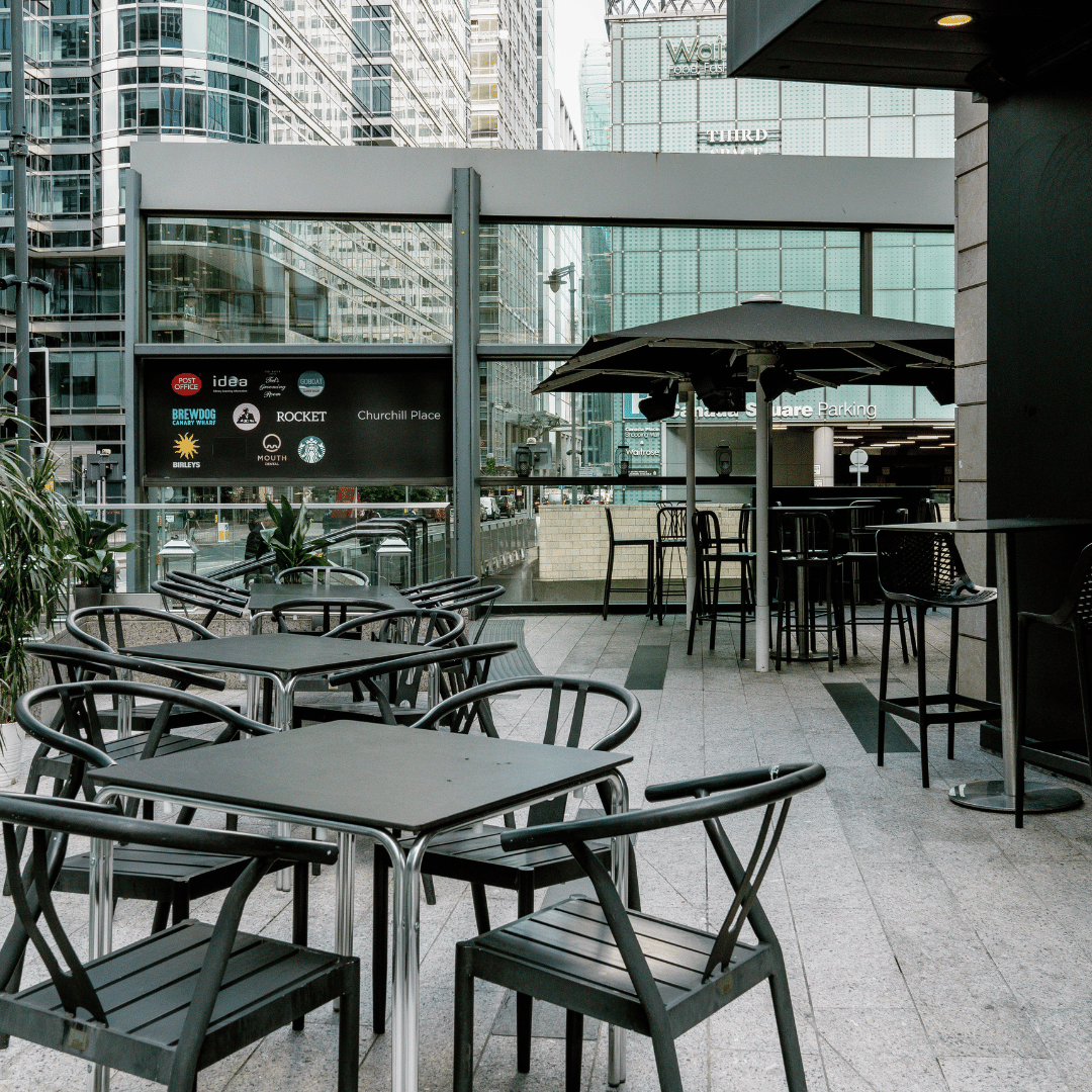 Beer Garden at The Chapter Collection