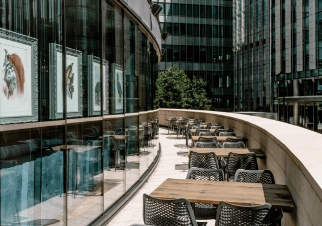 Beer Garden at Rocket