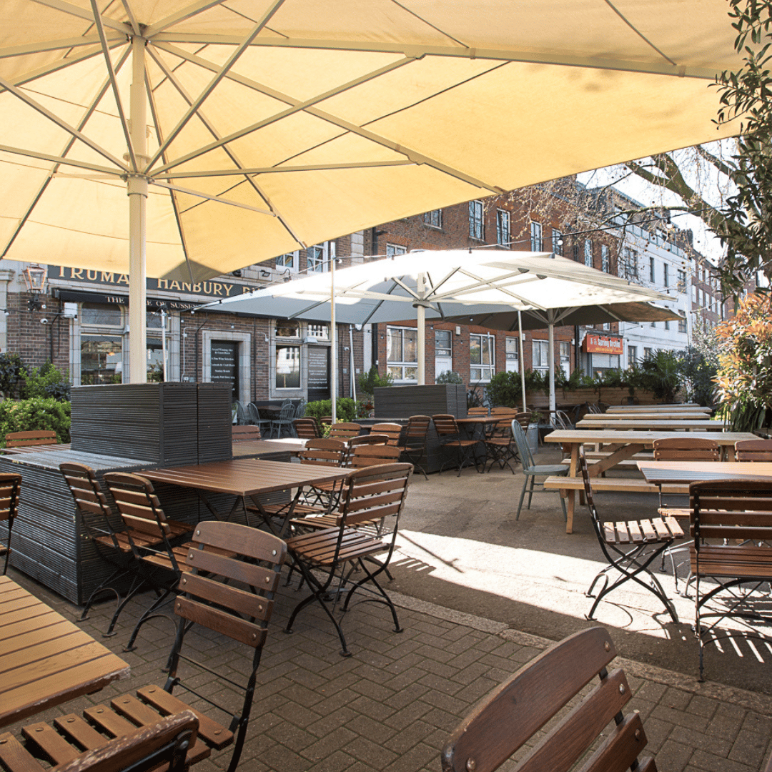 Beer Garden at The Chapter Collection