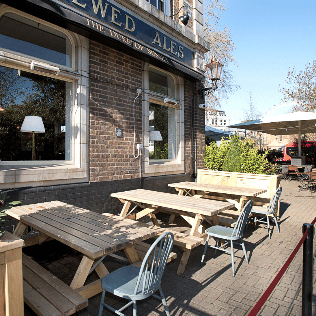 Pub Beer Garden at The Chapter Collection