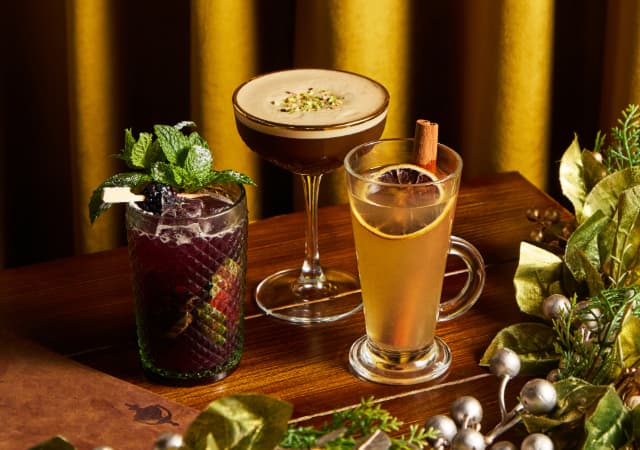 Festive cocktails at The Chapter Collection