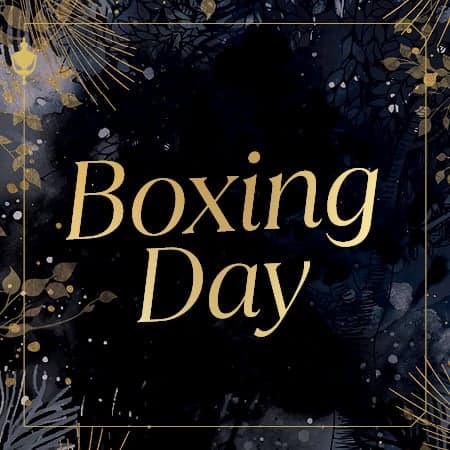 Boxing Day Set Menu