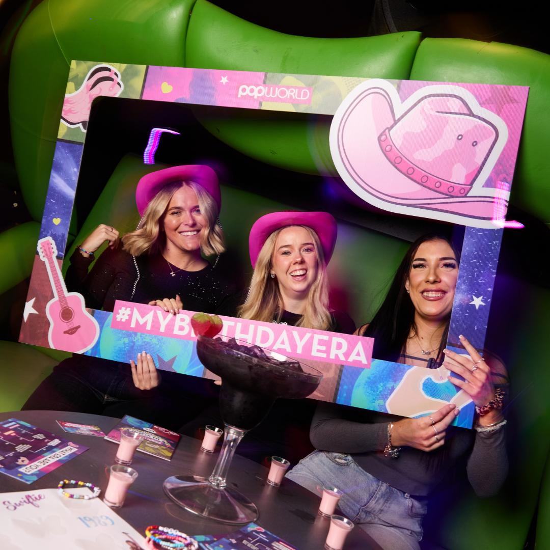 Birthday celebrations at Popworld