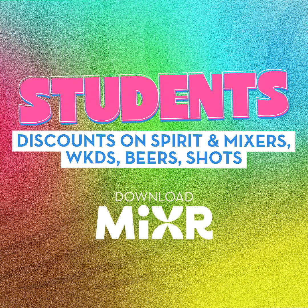 MiXR students for exclusive offers, double points & rewards