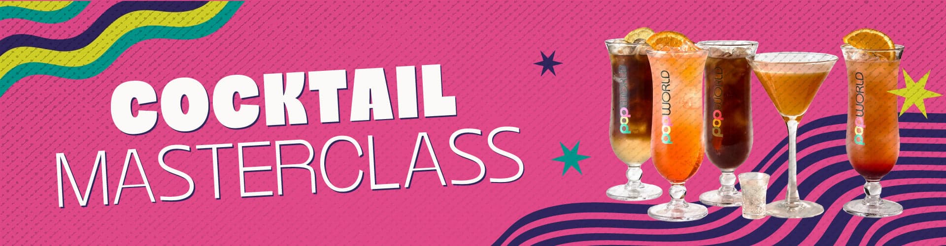 Cocktail Masterclasses at Popworld Milton Keynes