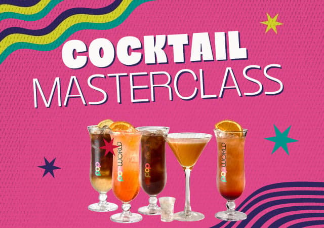 Cocktail Masterclasses at Popworld Milton Keynes