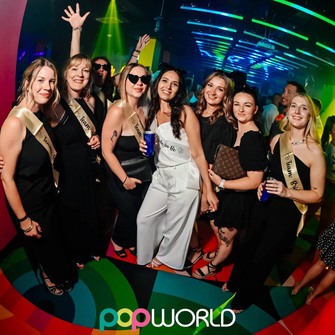 Hen parties at Popworld