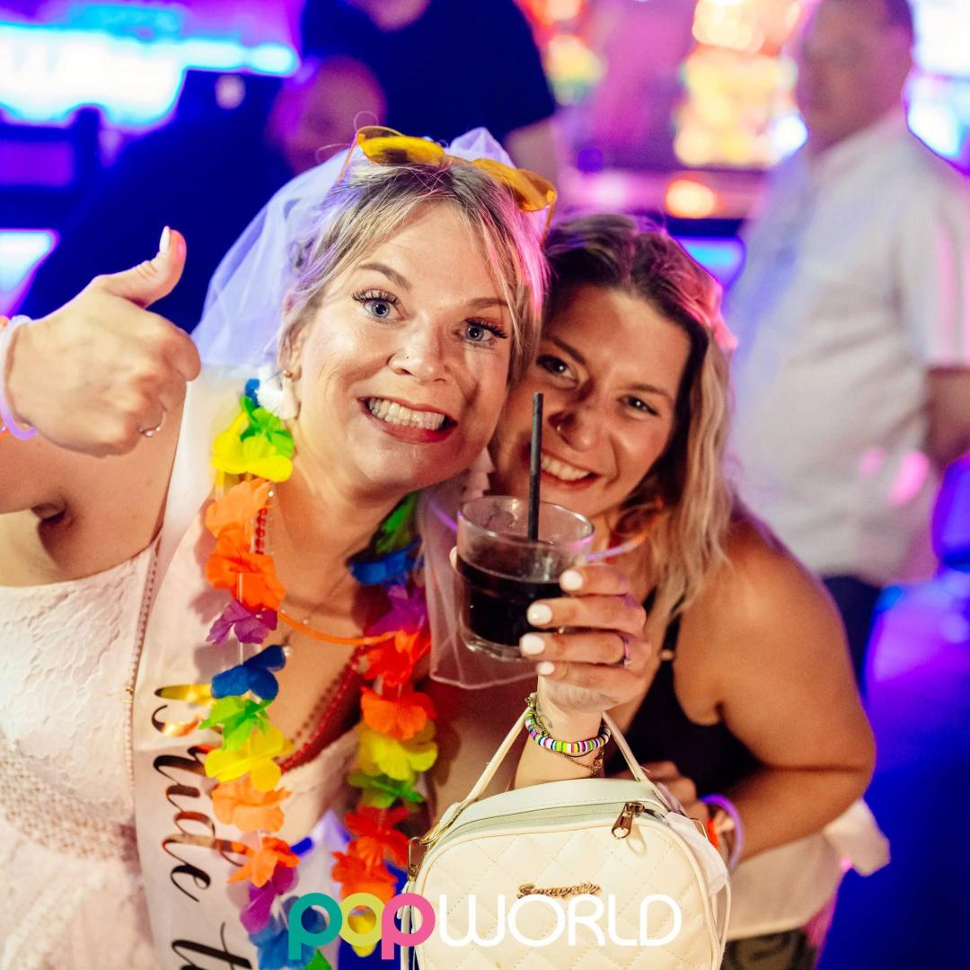 Hen parties at Popworld