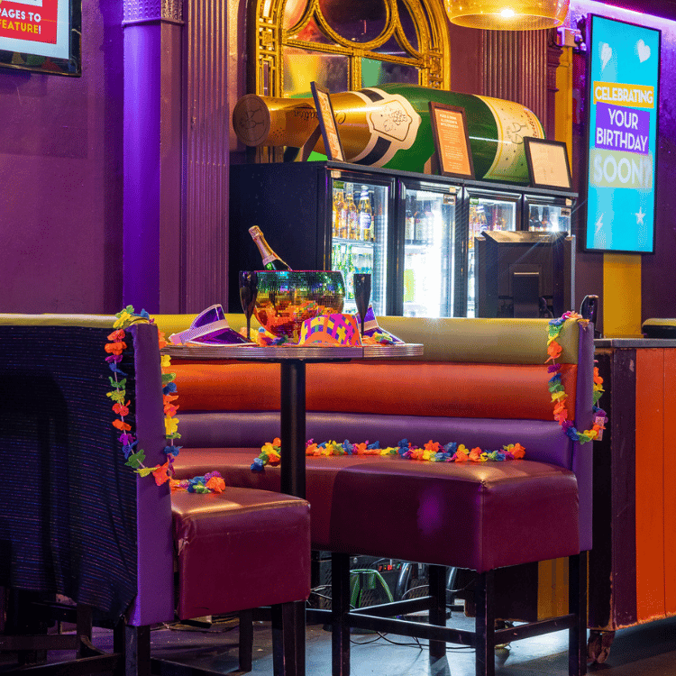 PRIVATE HIRE AREA AT Popworld
