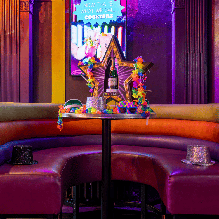 PRIVATE HIRE AREA AT Popworld