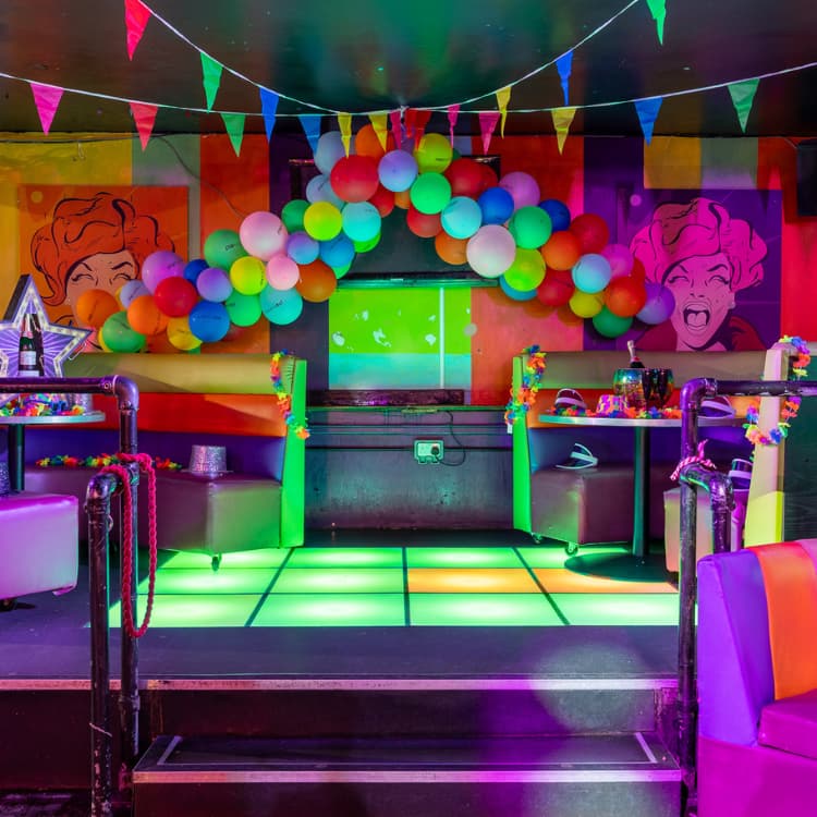 PRIVATE HIRE AREA AT Popworld