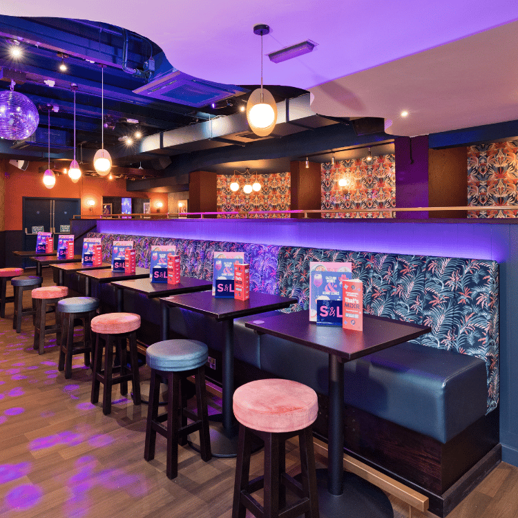 Ciroc Lounge at Slug & Lettuce#}