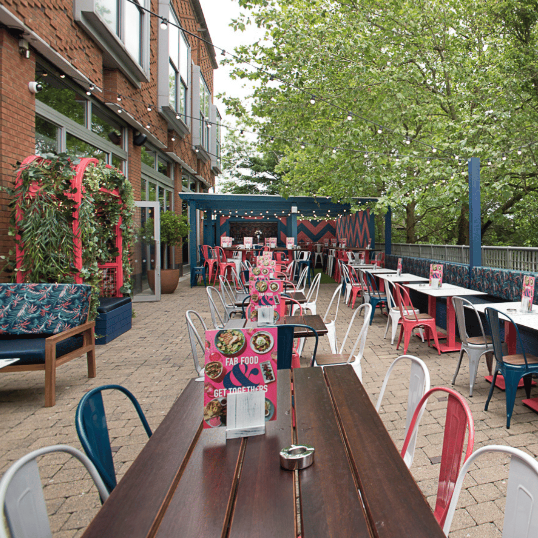 Beer Garden at Slug & Lettuce