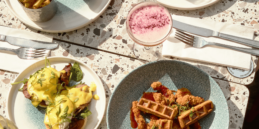 Slug & Lettuce dishes
