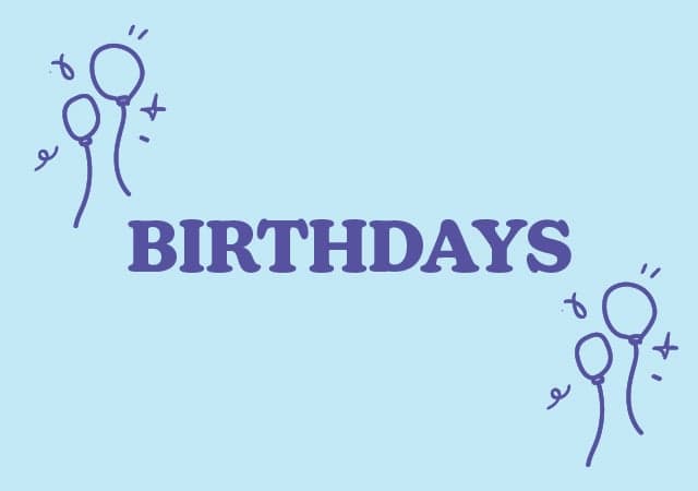 Make it a birthday to remember