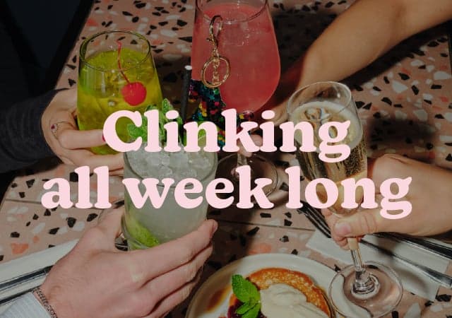Clinking all week long at Slug & Lettuce