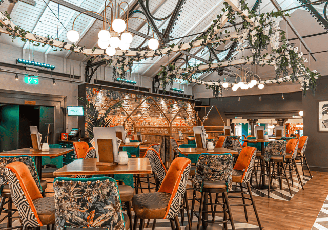 Slug & Lettuce Newcastle Under Lyme Newly Refurbished Restaurant