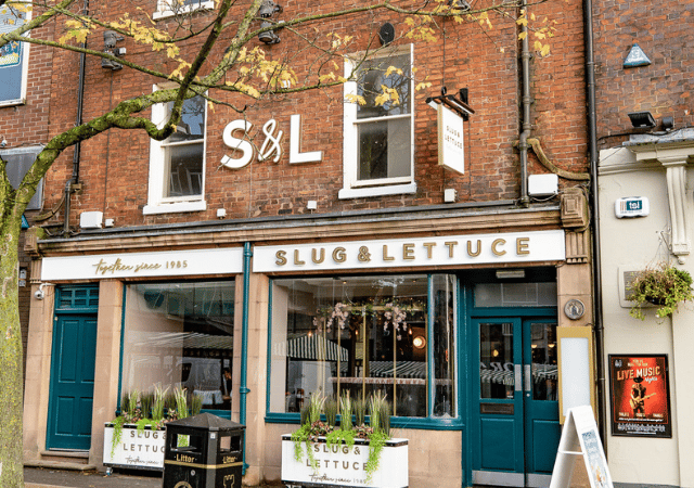 Slug & Lettuce Newcastle Under Lyme Street View of Venue