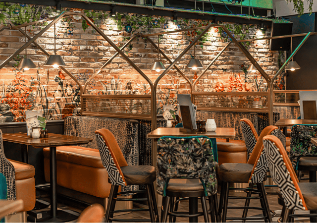 Slug & Lettuce Newcastle Under Lyme Booth Seating