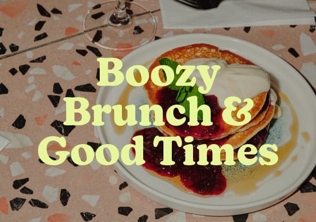 Boozy Brunch at Slug & Lettuce