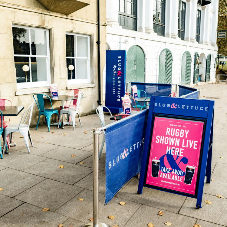 beer garden signs