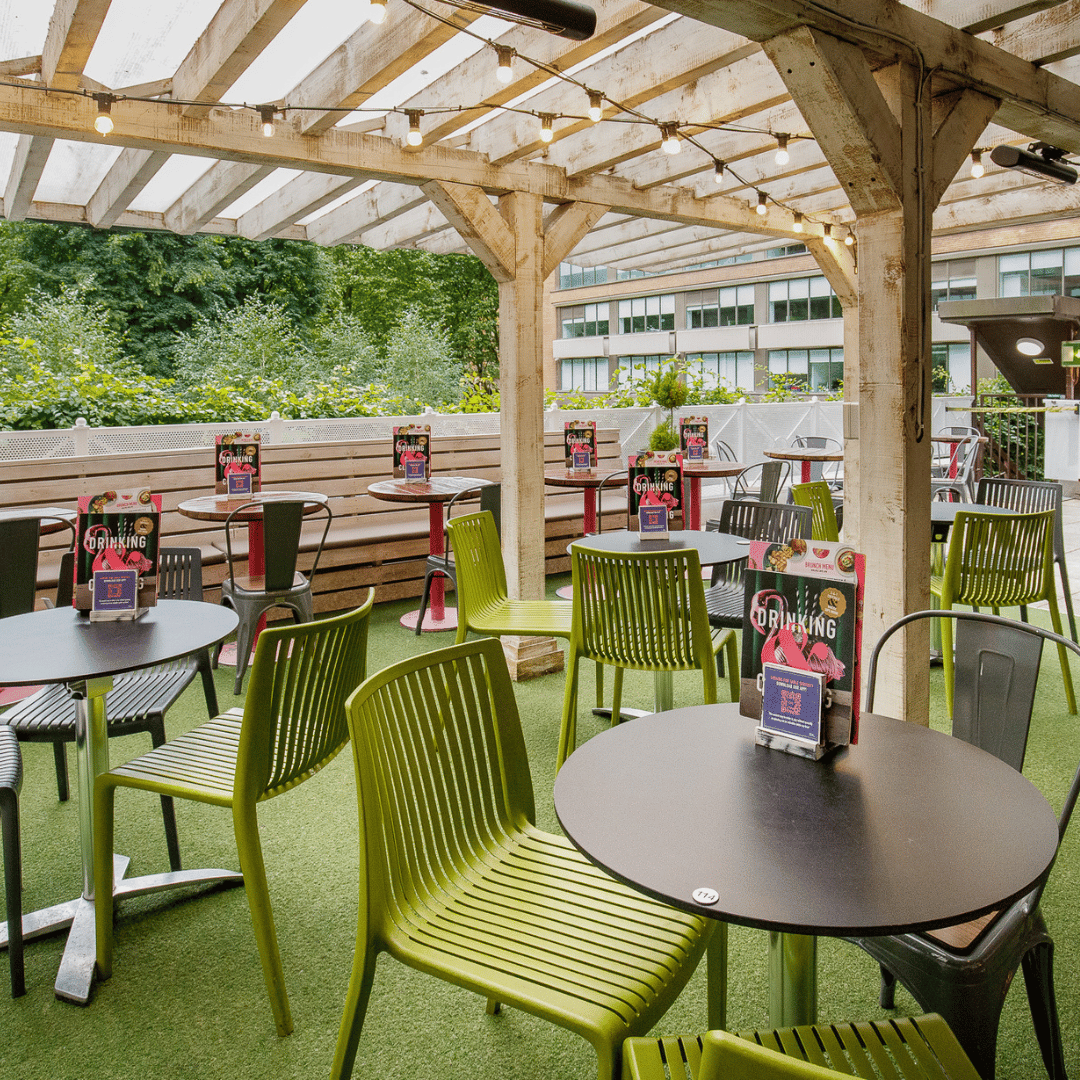 Beer Garden at Slug & Lettuce