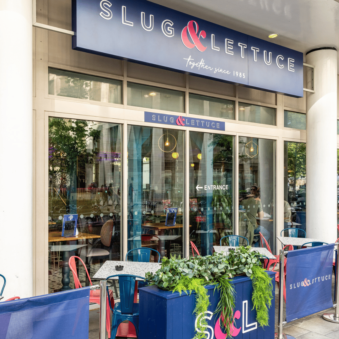 Beer Garden at Slug & Lettuce
